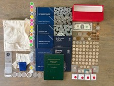 Large United States World Coin Supplies Lot - Eisenhower, $2, & Whitman