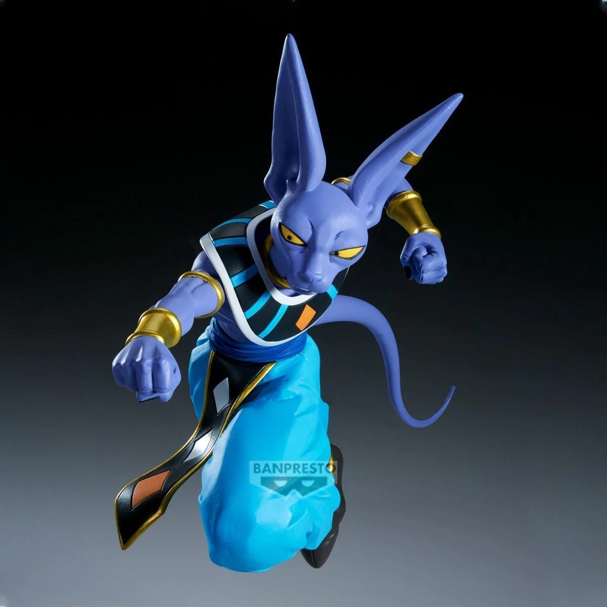 BANPRESTO DRAGON BALL Figura BEERUS 15cm Serie MATCH MAKERS Original
