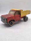 Vintage Tonka Dump Truck 1960s Pressed Steel Yellow Red
