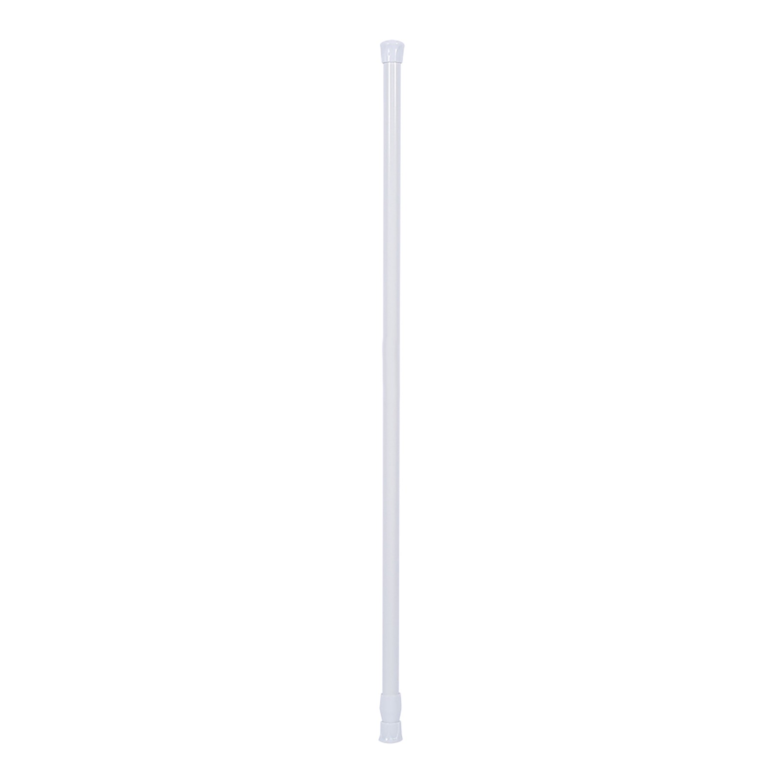 55‑90cm Extendable Spring Telescopic Shower Bathroom Window Curtain Rail Lo TU