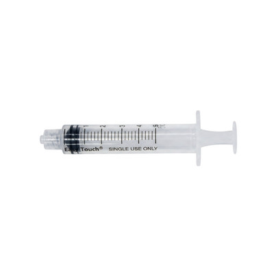 EasyTouch 5mL Luer-Lock Syringe Barrel, 10 Count (Individually Packed)