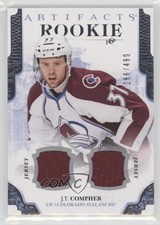 2017 Upper Deck Artifacts Rookies Silver Materials 286/499 JT Compher #166 0c3
