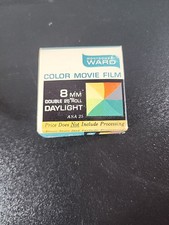 Montgomery Wards Color Movie Film Double 8mm Film Magazine Sealed Exp 1968