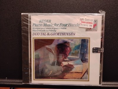 Piano Music for 4 Hands - Reger, M. Sony Classical Music CD NEW