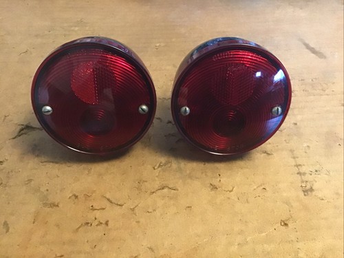 1960 Chevy Truck Brake Lights 6v NOS Pair