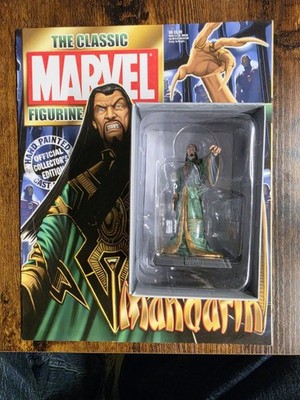 THE MANDARIN Marvel Comics Eaglemoss Lead Figurine with Box and Magazine
