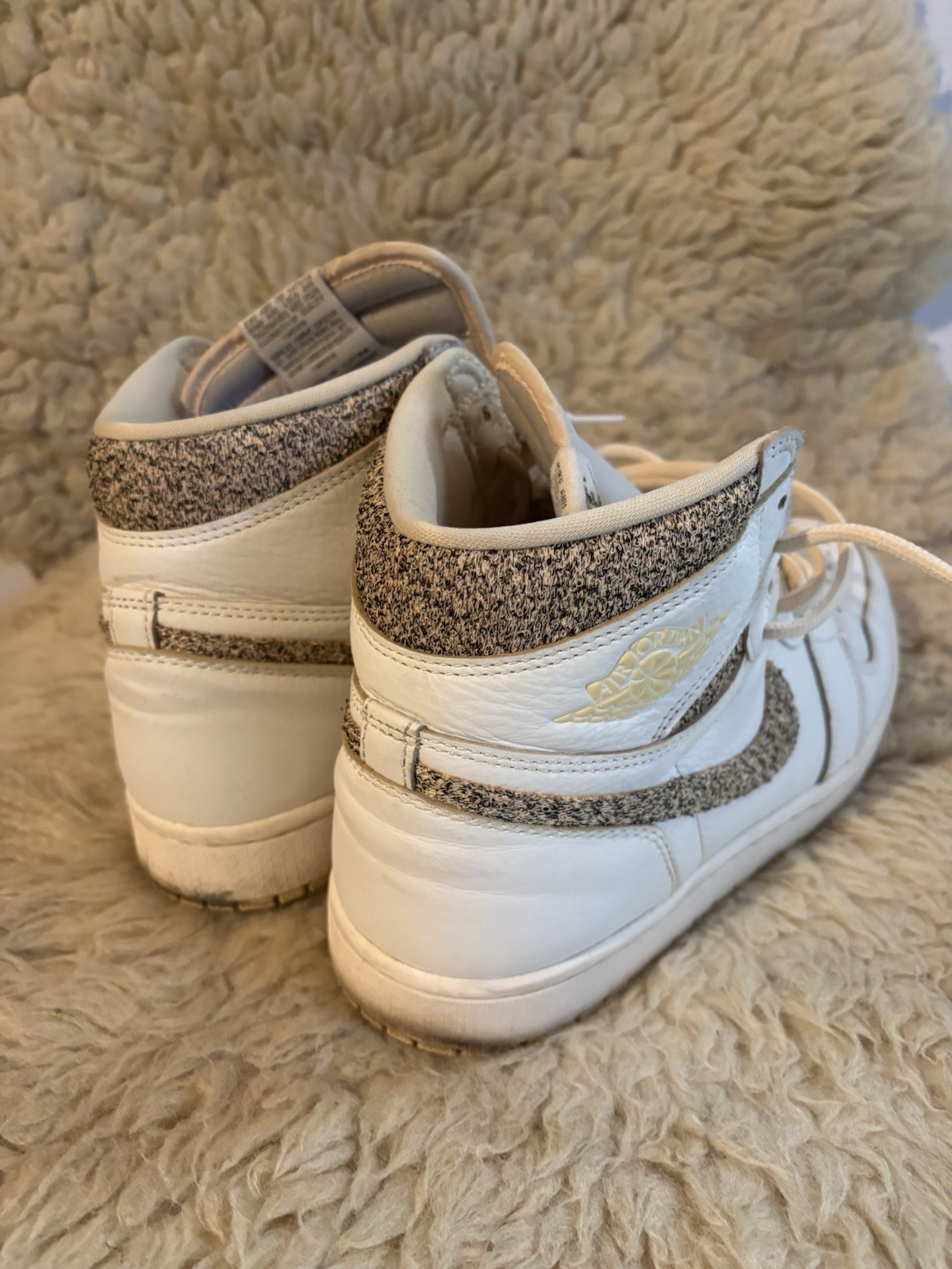 Nike Men’s 10 Air Jordan 1 Retro High OG Craft Vibrations Of Naija FD8631-100 thumbnail 6