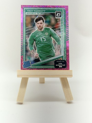 #ad Troy Parrott 2026 Donruss Optic Road to World Cup Pink Velocity RC 99 Ireland $19.99