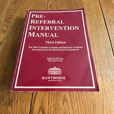 Pre-Referral Intervention Manual Third Editio...