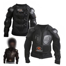 Kids Chest Protector Motocross Dirt Bike Gear Motorcycle Full Body Large Black