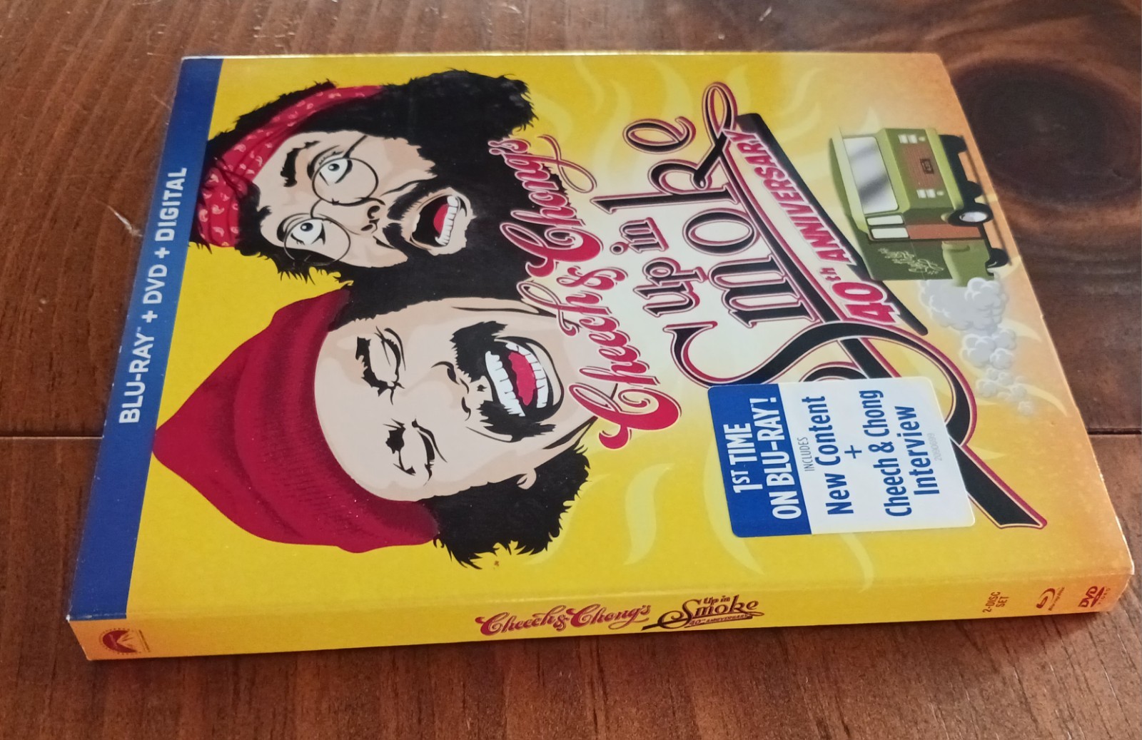 Cheech&Chong: Up in Smoke/40th Anni. Edi. (Blu-Ray+DVD+Digi); 2018; NEW, SEALED