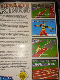 Athlete Kings  Sega Saturn PAL UK Complete with instructions in vgc 