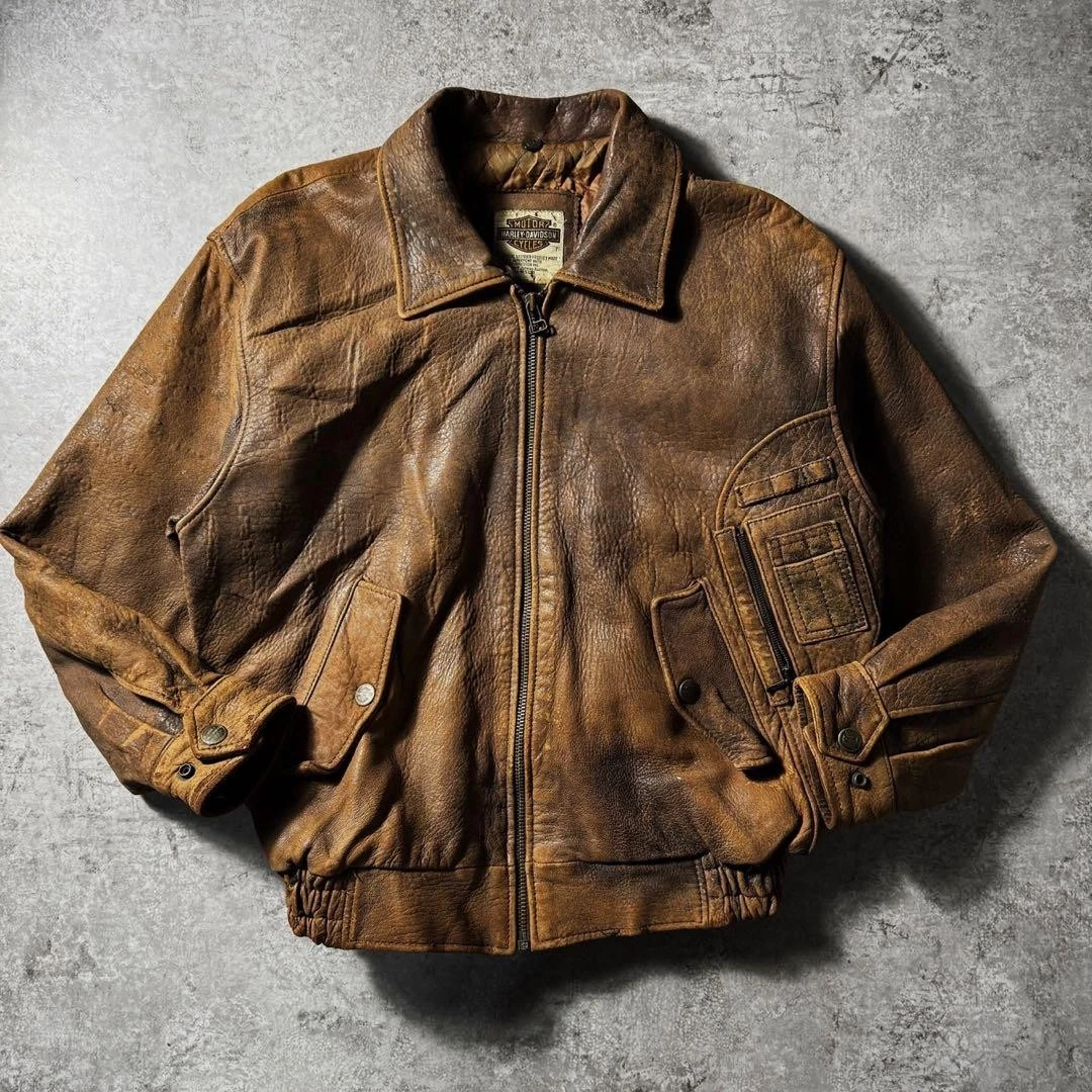 Harley-Davidson Brown Regular Size Coats, Jackets & Waistcoats for