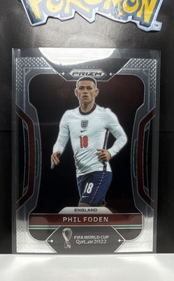 2022 Panini Prizm World Cup Qatar - Phil Foden #93 Silver Prizm