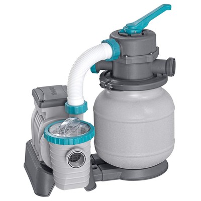 Bestway 58498E Flowclear 1500 Gallon Sand Filter Pump for Above Ground 300 to 11