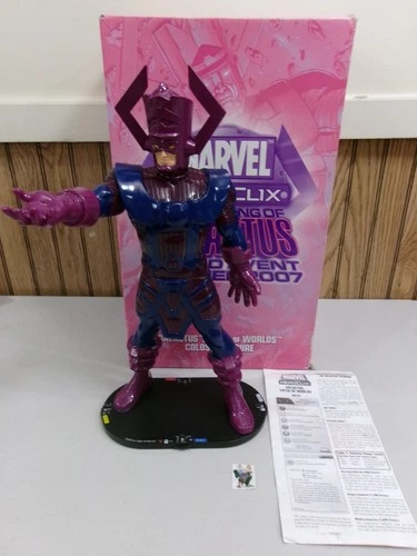 =HeroClix Marvel AVENGERS Galactus World Event Summer 2004 with box, Stat Sheet=