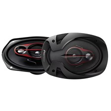 Pioneer - 6" x 9" - 3-way, 400 W Max Power, Coaxial Speakers pair - Black