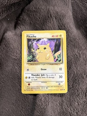 1995 Gnaw 10 Mitsushiro Base Set Fat Pikachu 58/10240 HP Mint Condition | eBay 1995 Gnaw 10 Mitsushiro Base Set Fat Pikachu 58/10240 HP Mint Condition | eBay
