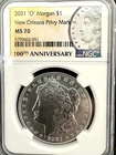 2021 O Privy Morgan Silver Dollar NGC MS70 US $1 Coin Bullion Orleans Mint 100th