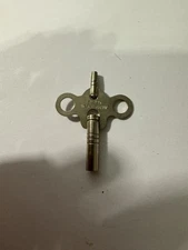 Vintage 54380 West Germany STEEL Double Ended CLOCK Winding KEY Tool 3.75mm