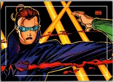 1993 Topps WildC.A.T.s #18 The Coda assassin slices her wa