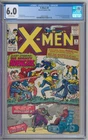 X-Men 9 CGC Graded 6.0 FN Vs Avengers Marvel Comics 1965