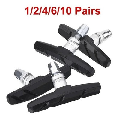 4 Paar V Bremsklötze Fahrrad Bike MTB Blöcke Beläge Schuhe Mountain 70mm