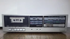 SANYO RD S28 Single Cassette Deck Player Tape Recorder Tested Works Great!