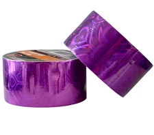 2 Rolls Tool Bench Hardware Holograph  Hearts Pattern Duct Tape- 21 ft each