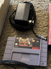 Original Super Nintendo Entertainment System Console SNES Video Game Bundle Too!