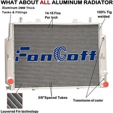 Aluminum Radiator FOR MERCEDES-BENZ CLASS W140 S400/S420 S500 S600 S500 CL600