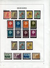NETHERLANDS NEW GUINEA; 1954-56 early MINT LOT + Bird of Paradise issues ++