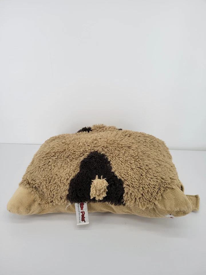 Pillow Pets Pee Wees Puppy Dog Plush Brown Stuffed Animal Toy 12" 2010 - Image 3 of 4