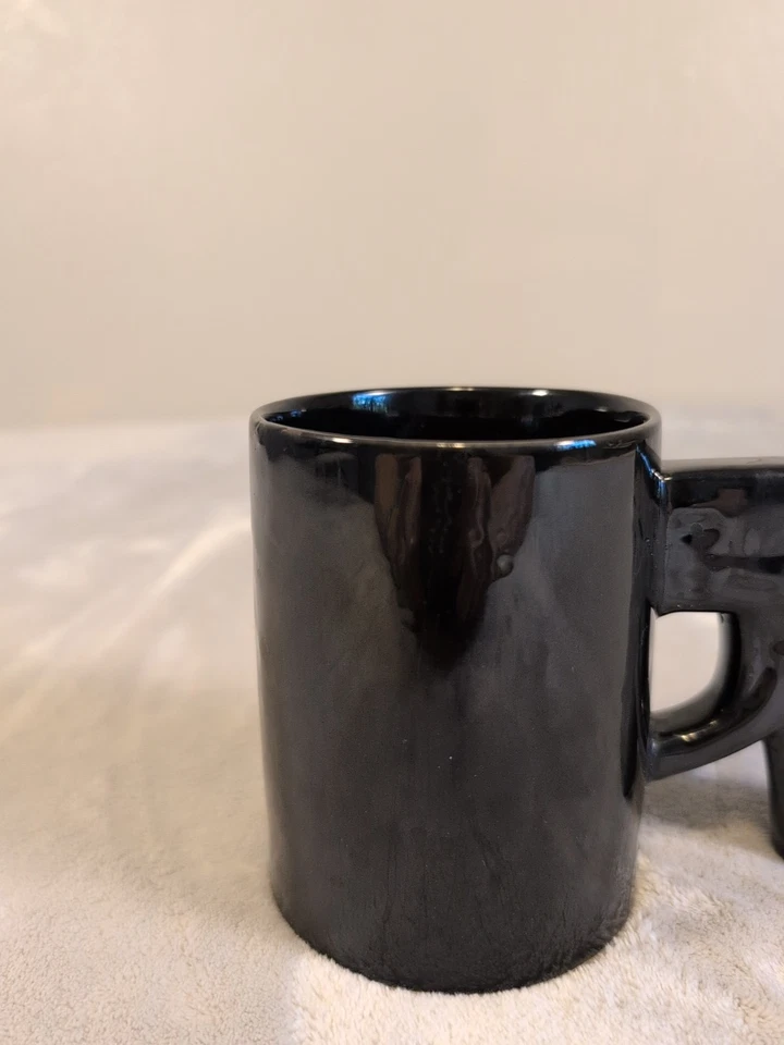 Gun Coffee/Tea Mug/Cup Big Mouth, Inc. Black - Image 3 of 4