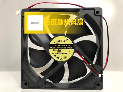 ADDA 12025 AD1224XB-A71GL 24V 0.37A 120*120*25mm Inverter Cooling Fan