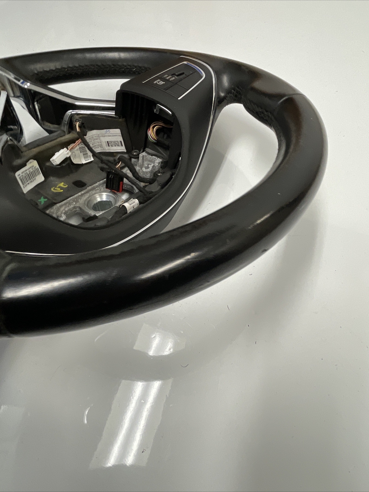 2016 Maserati Quattroporte M156 OEM Black Leather Steering Wheel 06700445060
