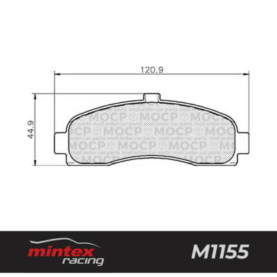 Mintex Racing MDB1623 M1155 High Performance Brake Pads