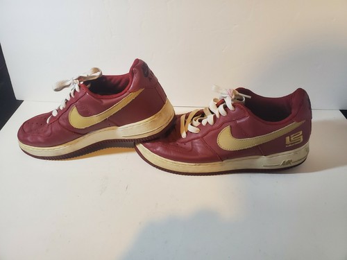 04 NIKE AIR FORCE 1 LEBRON JAMES CAVS 