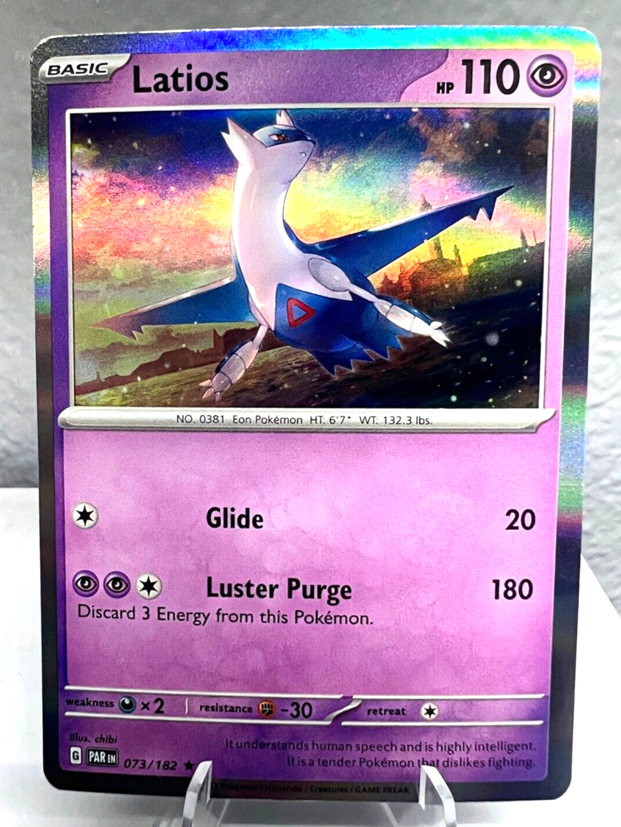 ポケモンカード Latios ポルトガル語版 Pokemon - Latios - 073/182 - Holo Rare - Paradox Rift - NM/M | eBay