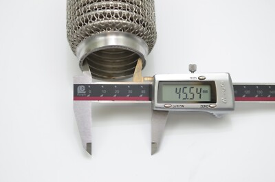 Stainless Flex Pipe 3/ 76,1mm Length 150mm with Interlock / V