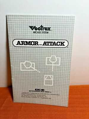 Vectrex Armor Attack INLAY & Manual ONLY Canadian Variant | eBay