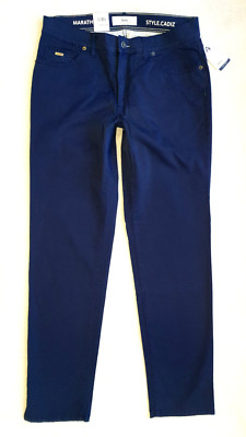 BRAX CADIZ Herren Hose Marathon light Straight W33,34,36,38 L32,34 blau NEU