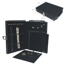 Jewelry BriefCase Jewelry Carry Case Jewelry Salesman Case Travel Case with Lock