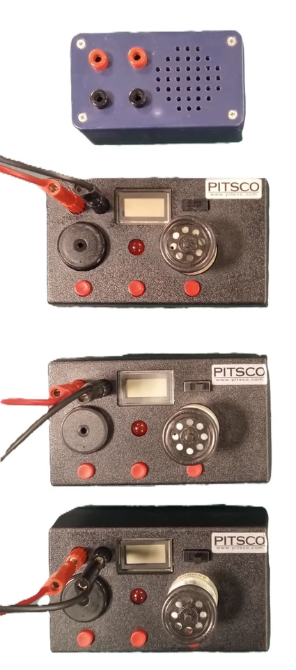 Pitsco Education Motor Units (3), Speaker, and Cables (6) STEM Learning - Image 3 of 4