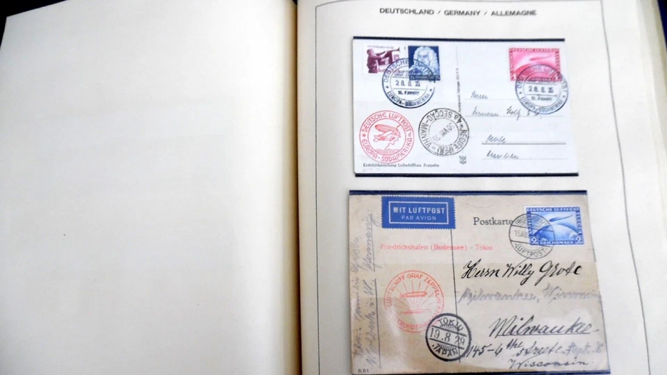 Germany DDR Berlin Collection Mint/Used 1850s-1989 Plus Zeppelin Catapult Covers - Image 2 of 4