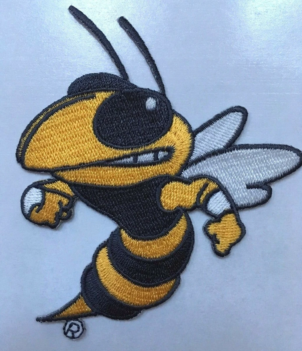 Georgia Tech patch yellow jacket patch iron or sew on patch 3.5