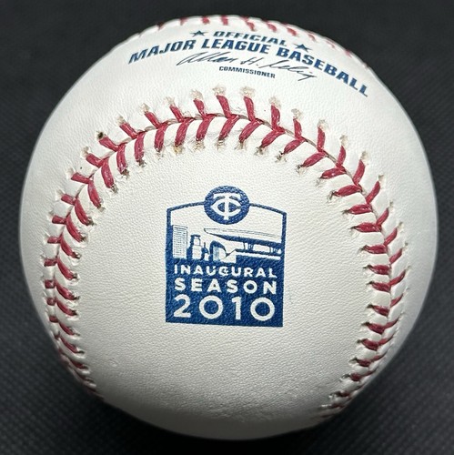 2010 Target Field Inaugural Season Rawlings Official Logo Baseball MN Twins