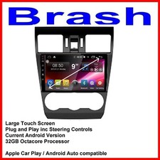 for IMPREZA 2015-16 GPS WIRELESS APPLE CARPLAY ANDROID AUTO CAMERA DAB TPMS DVR