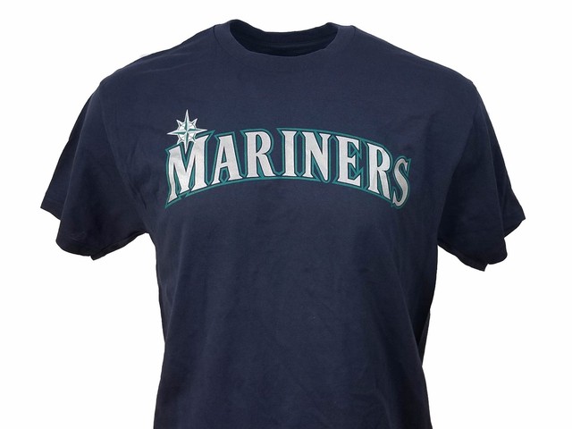 Seattle Mariners Majestic MLB Youth Replica Tee Shirt, Navy Blue nwot | eBay