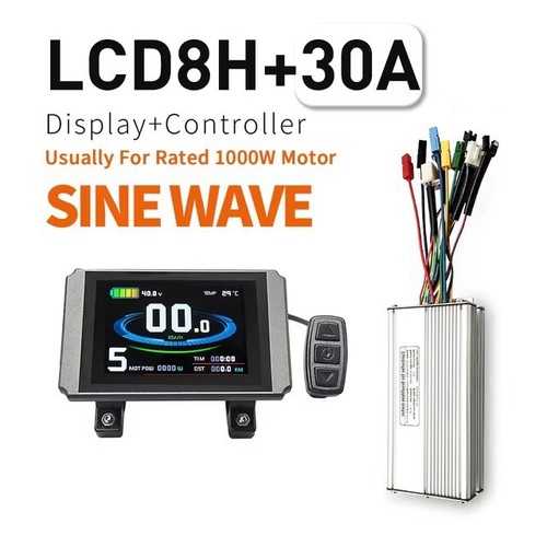 Controller E-Bike 36V/48V KT 30A-50A + Display LCD per motore brushless 1000W-3000W - Foto 25 di 39